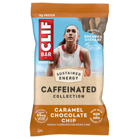 Clif Bar Chocolate Chip Caramel Caffeinated - 12/box