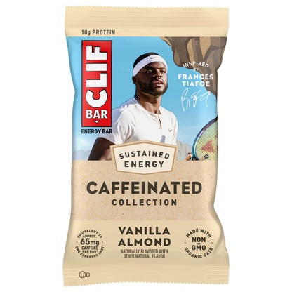 Clif Bar Energy Vanilla Almond Caffeinated - 12/box