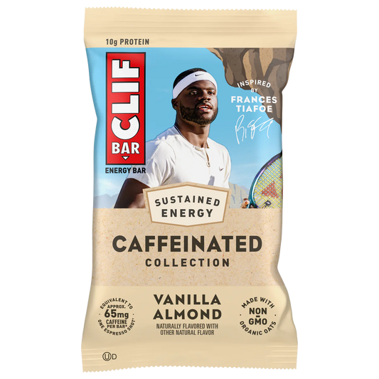 Clif Bar Energy Vanilla Almond Caffeinated - 12/box