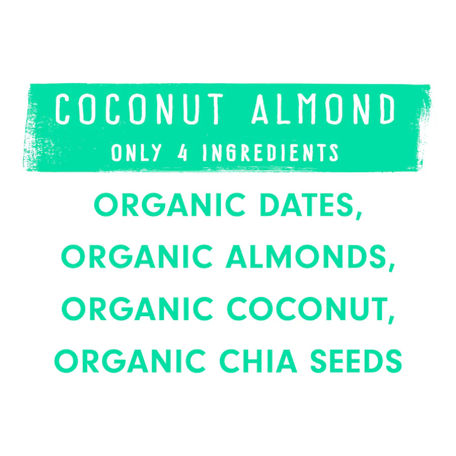 Jones Bar Organic Coconut Almond - 12ct