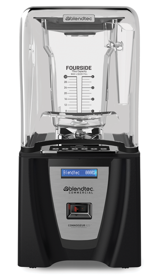 Connoisseur Blender with  2 WildSide Jars and Black Soft Lids