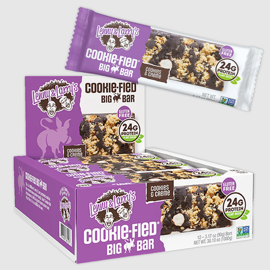 Lenny & Larrys Cookie-Fied Bar Cookies & Creme 12ct