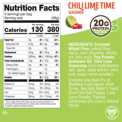 Lenny & Larrys Fitzels Chili Lime Time - 8ct
