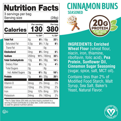 Lenny & Larrys Fitzels Cinnamon Buns - 8ct