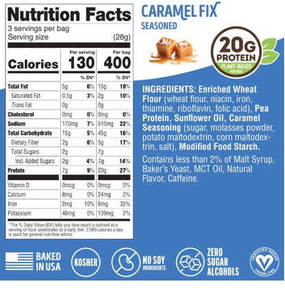 Lenny & Larrys Fitzels Caramel Fix - 8ct