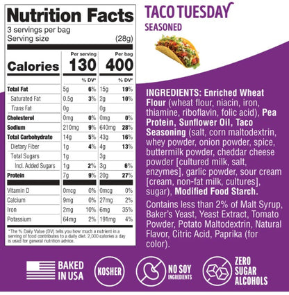 Lenny & Larrys Fitzels Taco Tuesday - 8ct