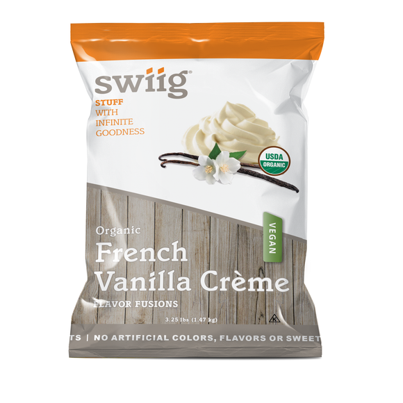swiig Flavor Fusion Organic French Vanilla Creme 3.25lb