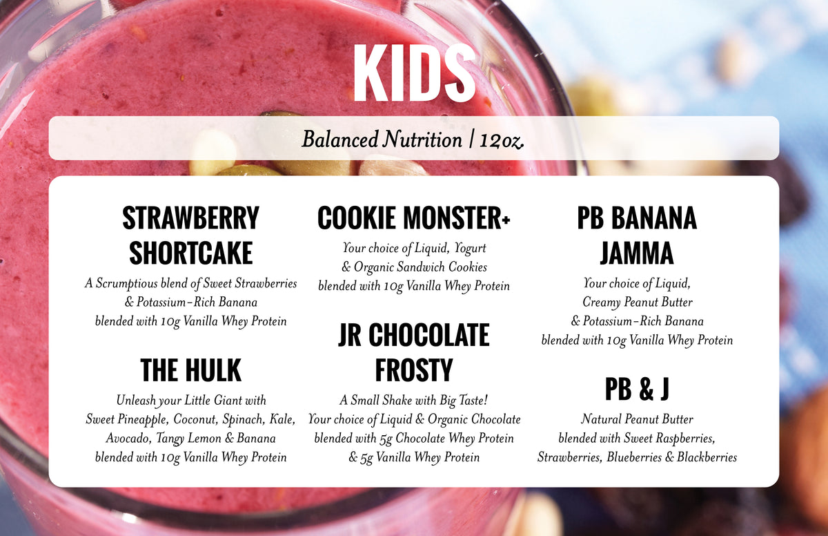 Pfc Shake Kid's Shakes – PFC Orders
