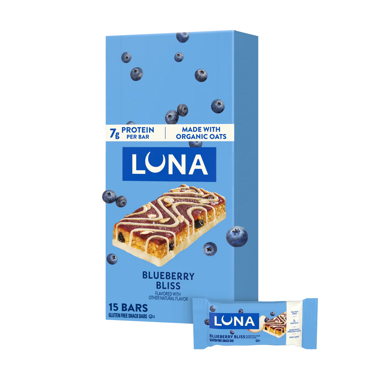 Luna Bar Blueberry Bliss - 15/case
