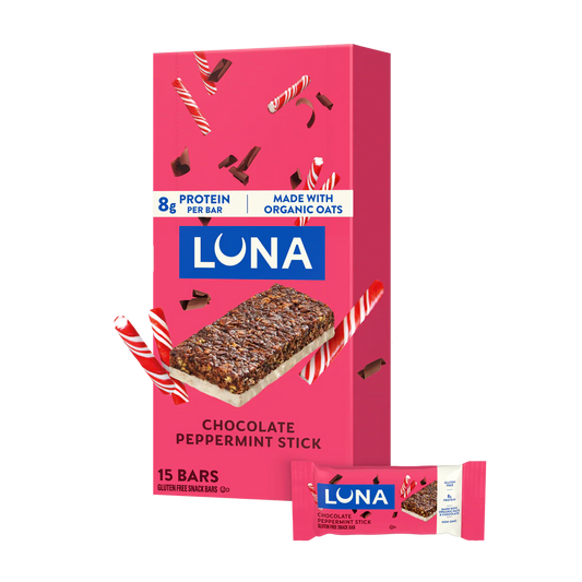 Luna Bar Chocolate Peppermint Stick - 15/case