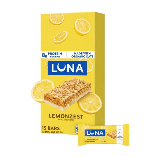Luna Bar Lemon Zest - 15/case