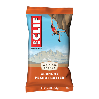 Clif Bar Crunchy PB - 12/box