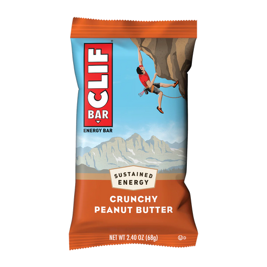 Clif Bar Crunchy PB - 12/box