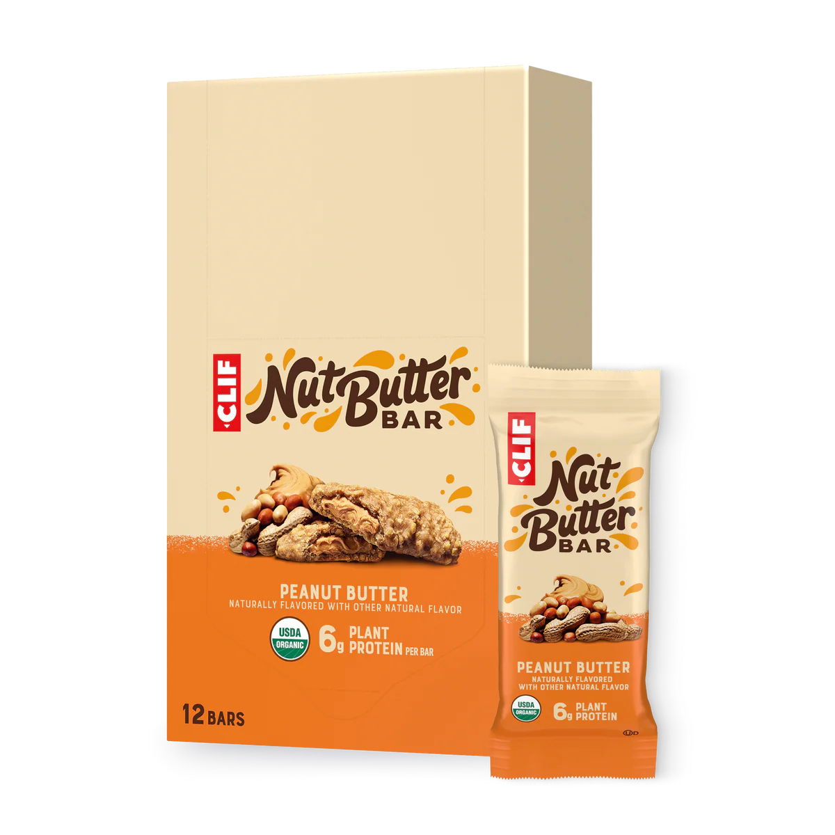 Clif Nut Butter Filled Peanut Butter - 12ct
