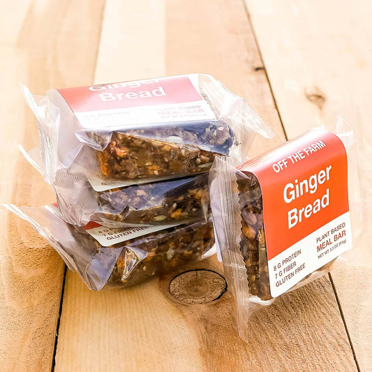 Off the Farm Gingerbread Meal Bar – 12ct