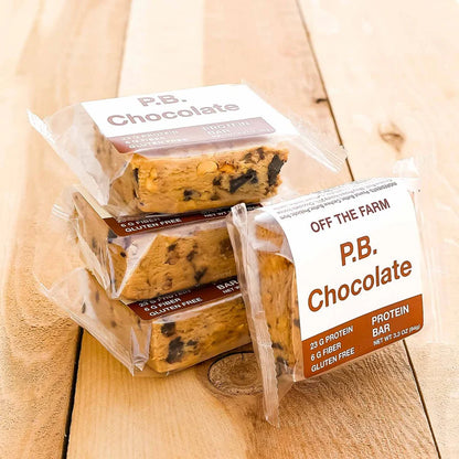 Off The Farm P.B. Chocolate Protein Bar 12ct
