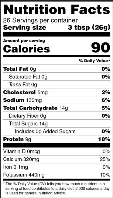 swiig Organic Nonfat Dried Milk 1.5lb bag