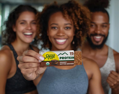 Kate's Organic Protein Bar Peanut Butter Brownie 12ct