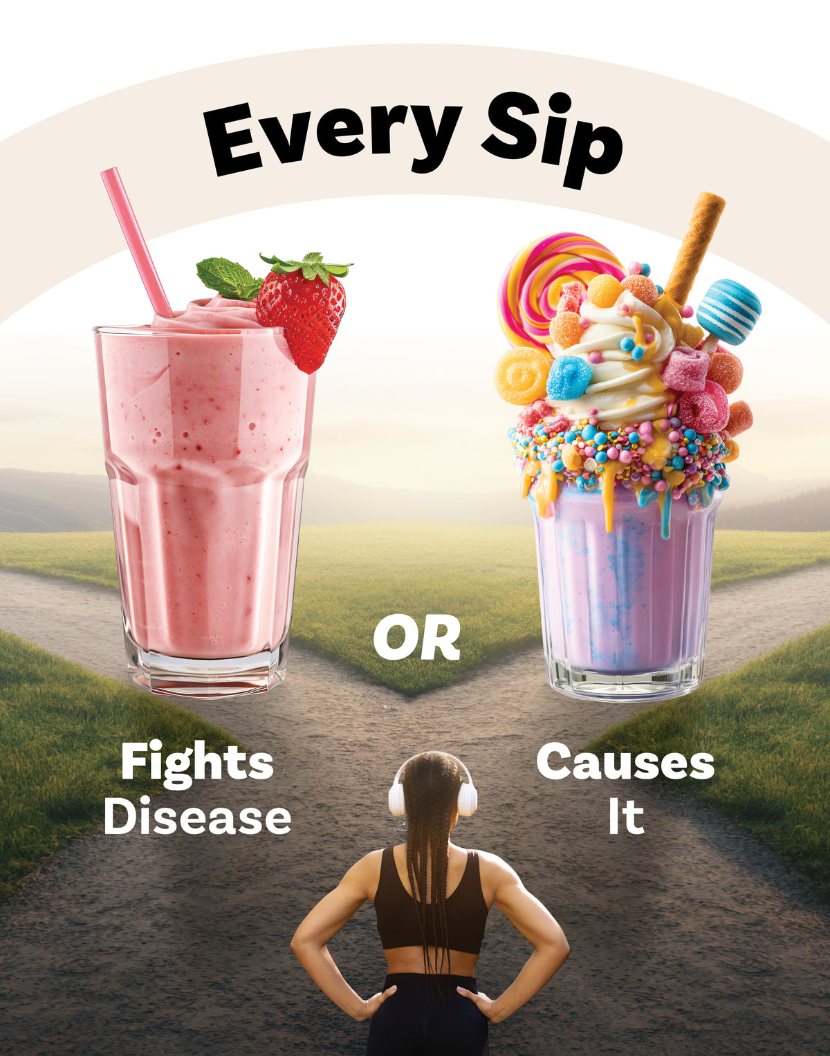 Poster Every Sip 22x28