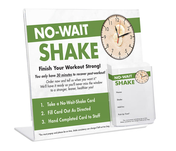 No Wait Shake Kit
