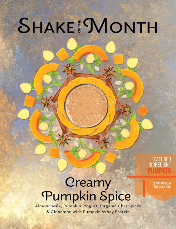 Shake of the Month Counter Card-October