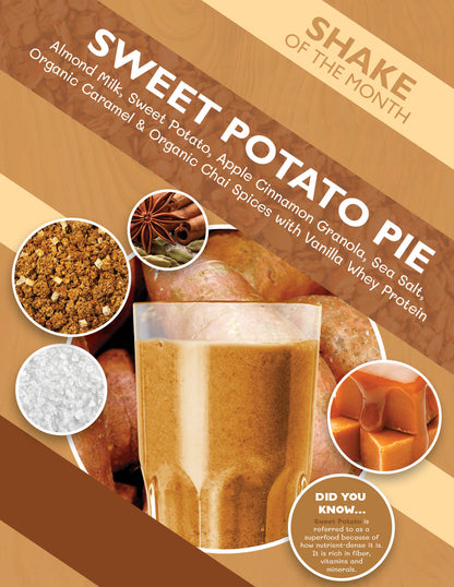 Shake of the Month Kit - Sweet Potato Pie