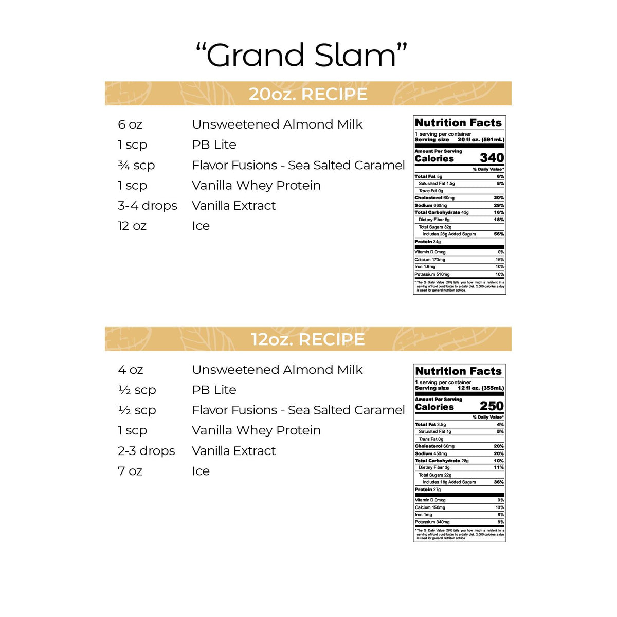 Pfc Shake Shake of the Month Counter Card-May – PFC Orders