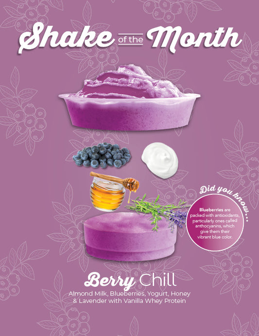 Shake of the Month Counter Card - August