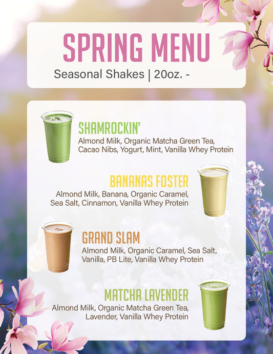 Spring Menu 22" x 28"