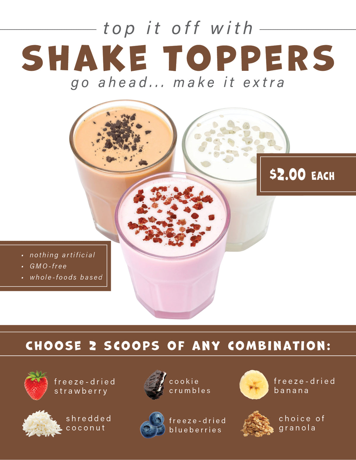 Shake Toppers – PFC Orders