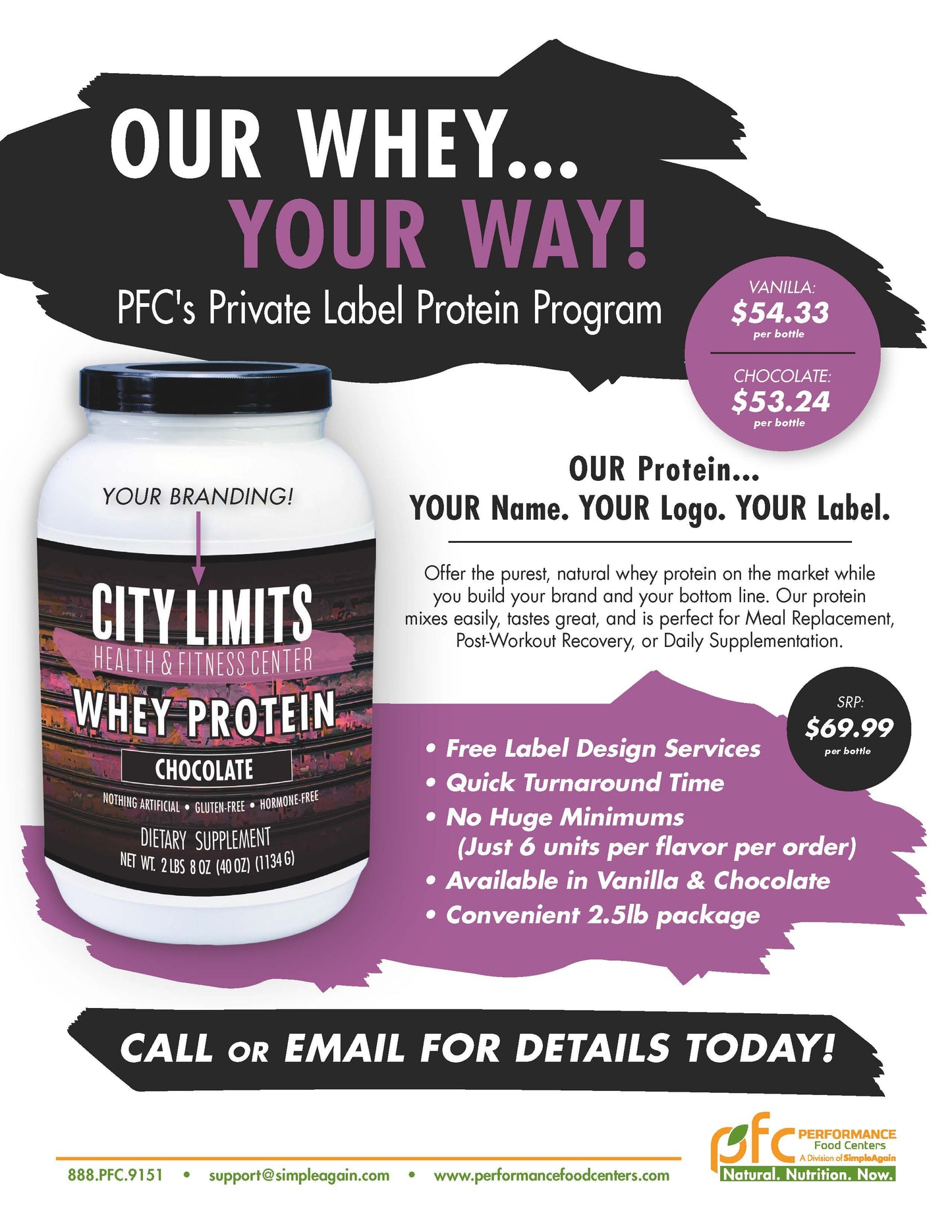 Private Label Protein