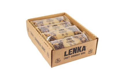 Lenka Bar Cranberry & Chocolate 12ct