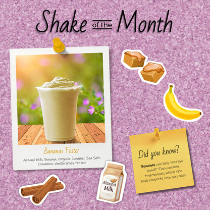 Shake of the Month Counter Card - April