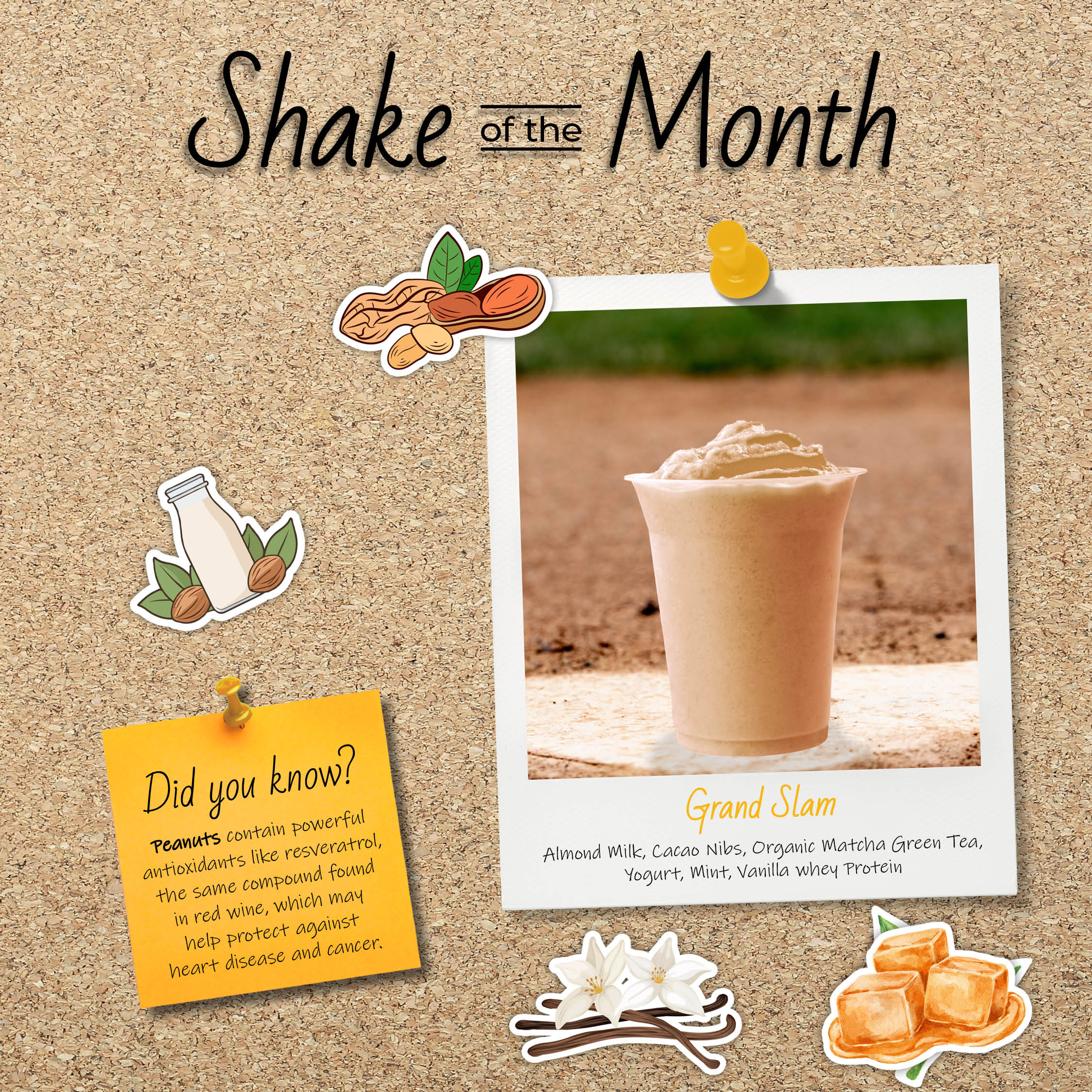 Shake of the Month Counter Card-May – PFC Orders