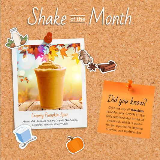 Creamy Pumpkin Spice Counter Card