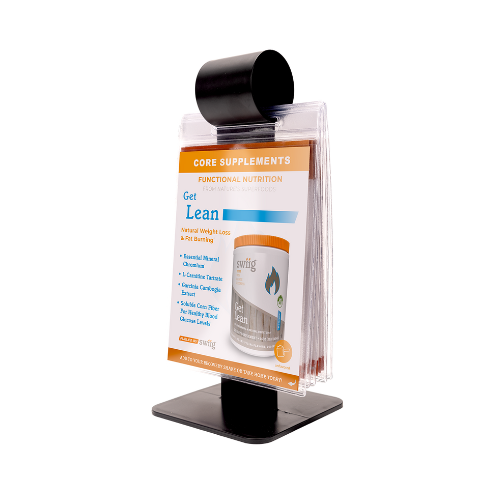 Table Tent for Supplements with Inserts – PFC Orders