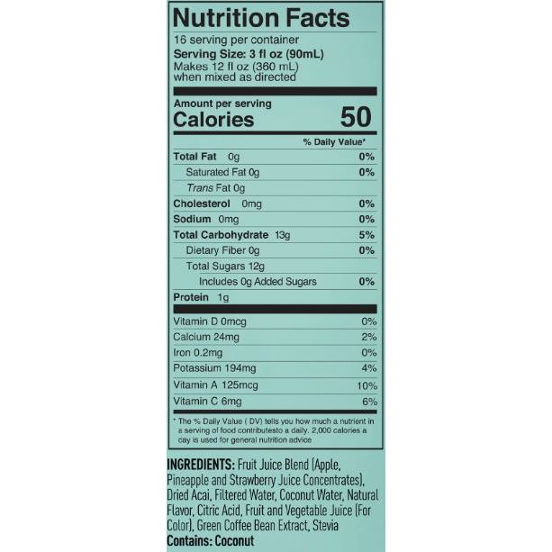 Smartfruit Flyer Smartfruit Refresher Renew - Strawberry, Acai – PFC Orders