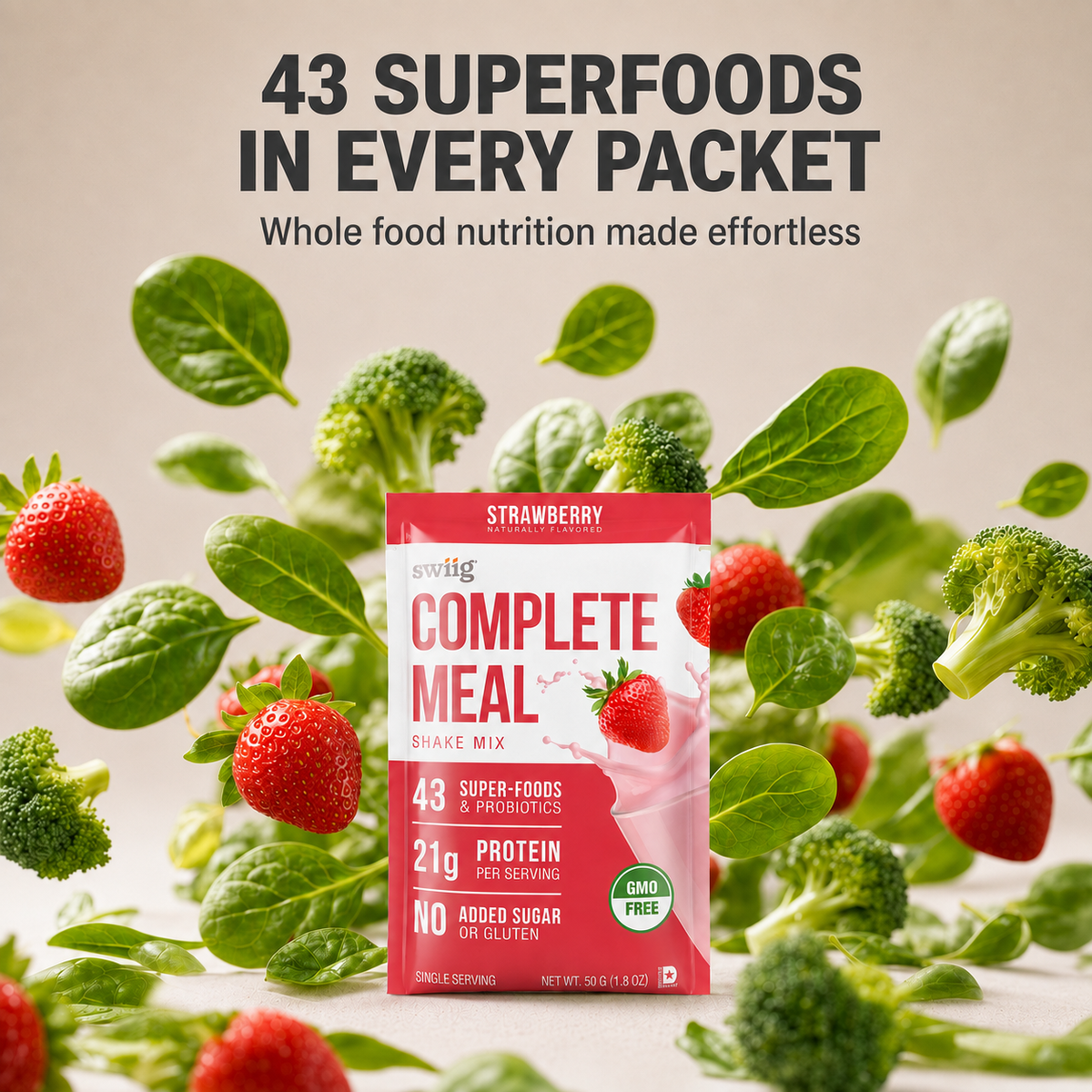 swiig Complete Meal Strawberry