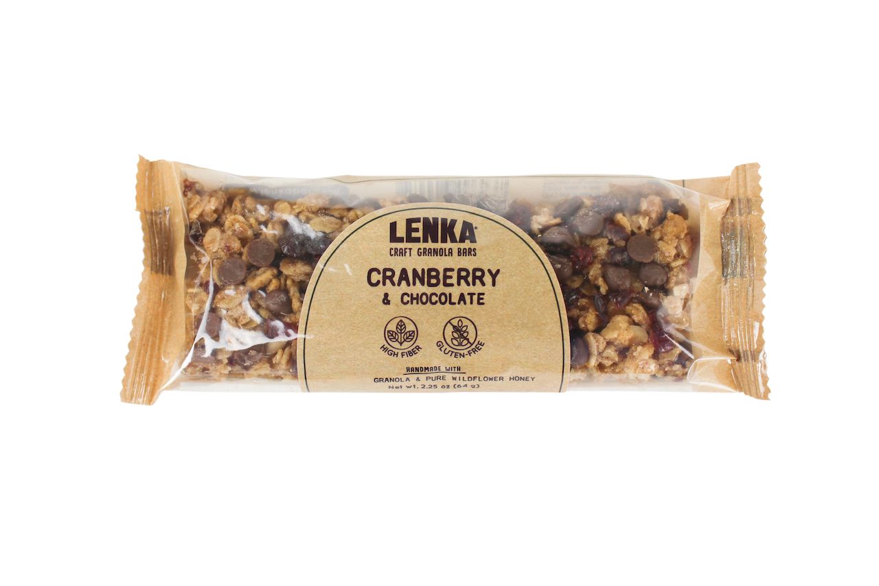 Lenka Bar Cranberry & Chocolate 12ct