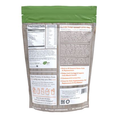swiig Madagascar Vanilla Ancient Grains Plant Protein