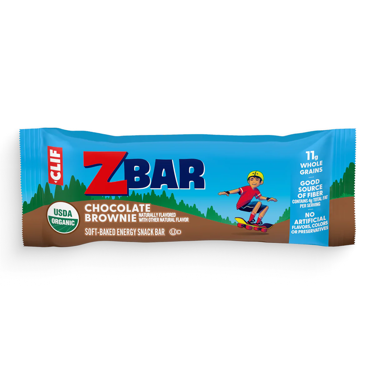 Clif Zbar Chocolate Brownie - 18ct