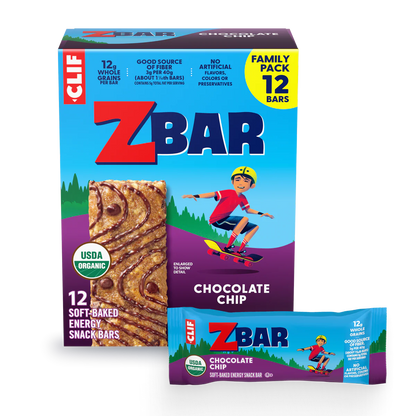 Clif Zbar Chocolate Chip - 18ct