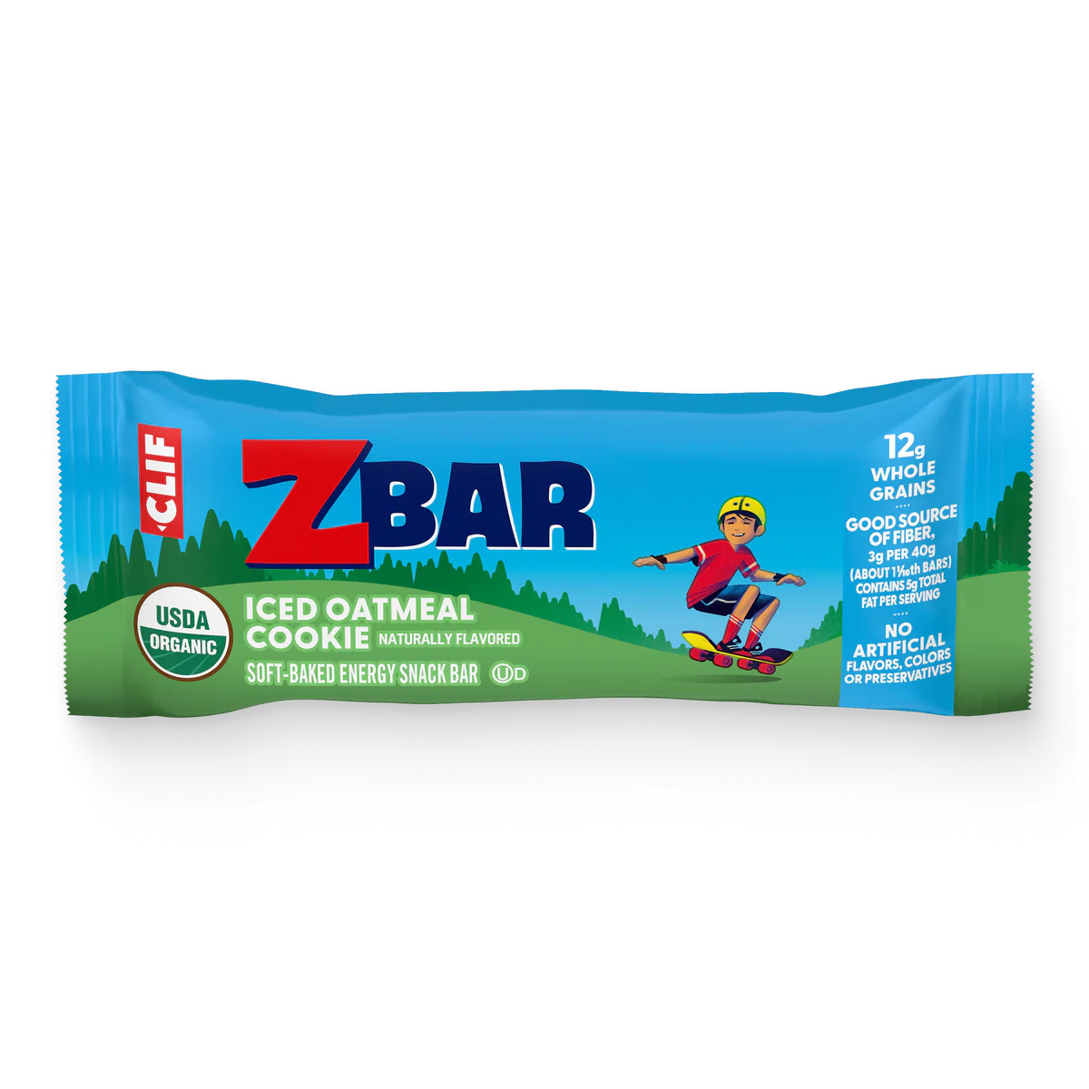 Clif Zbar Iced Oatmeal Cookie - 18ct