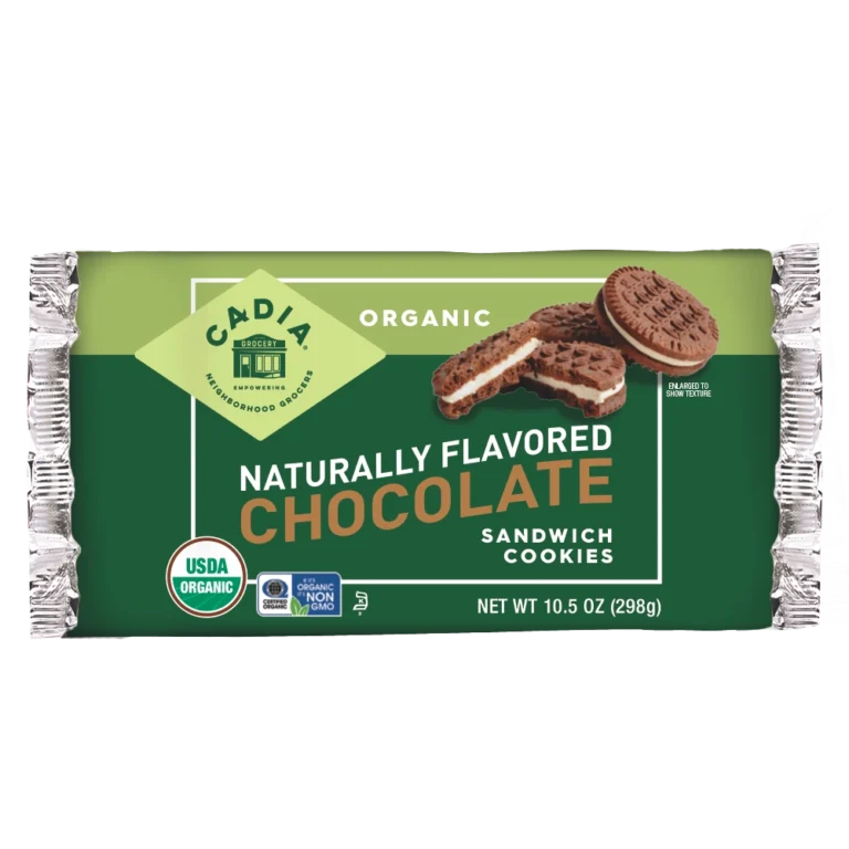 Organic Chocolate Sandwich Cookies - 10.5oz pack