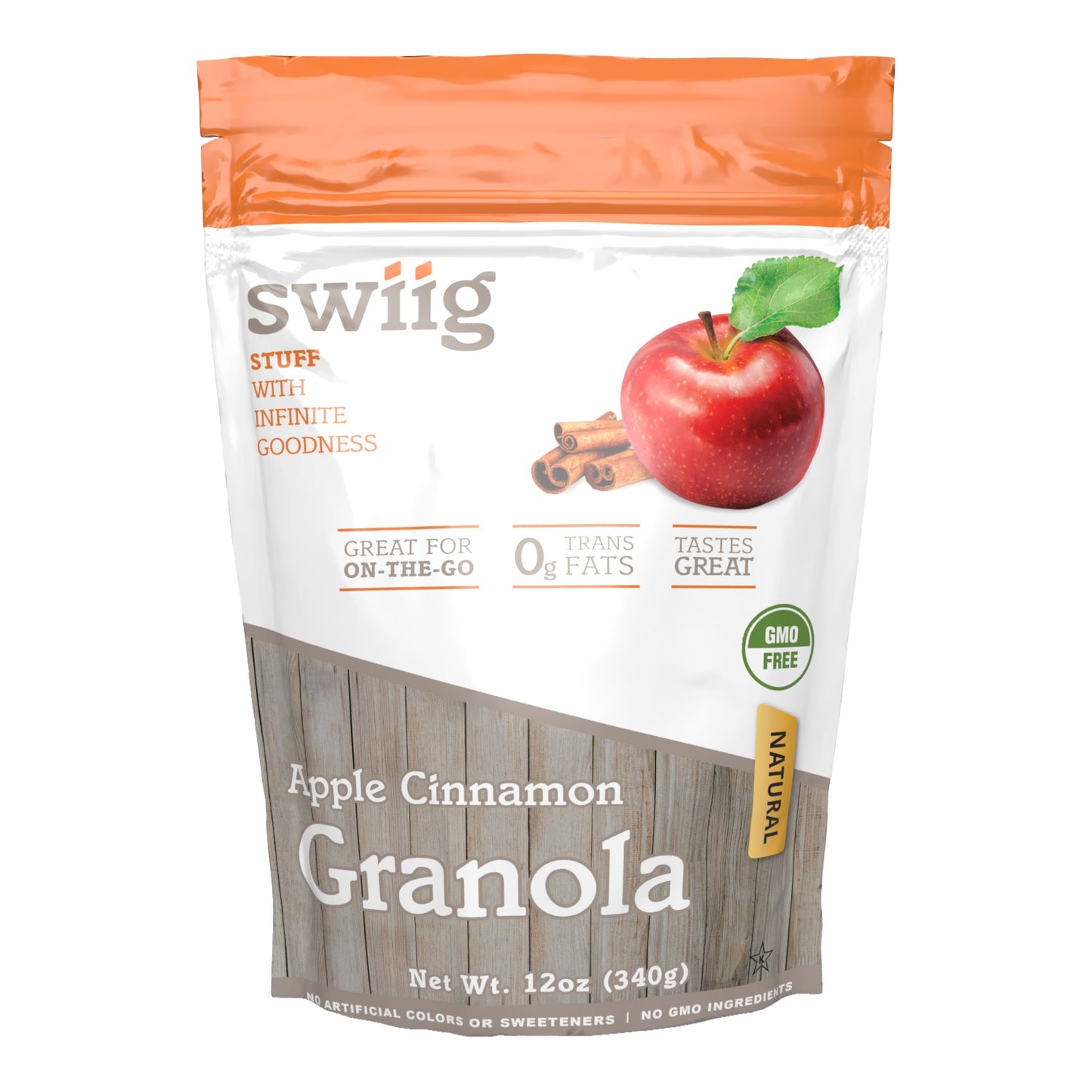 swiig Apple Cinnamon Granola - 12oz