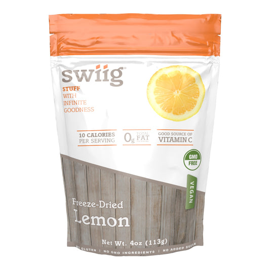 swiig Freeze Dried Lemon - .25 lb bag