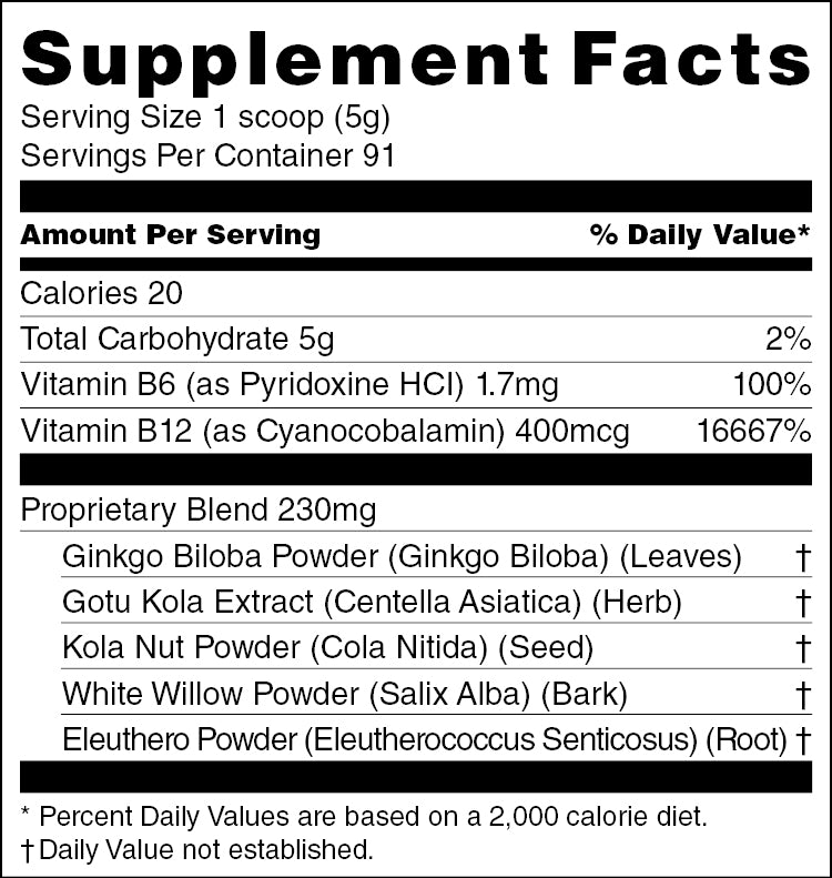 Raw Energy 1lb (formerly Get Energized)