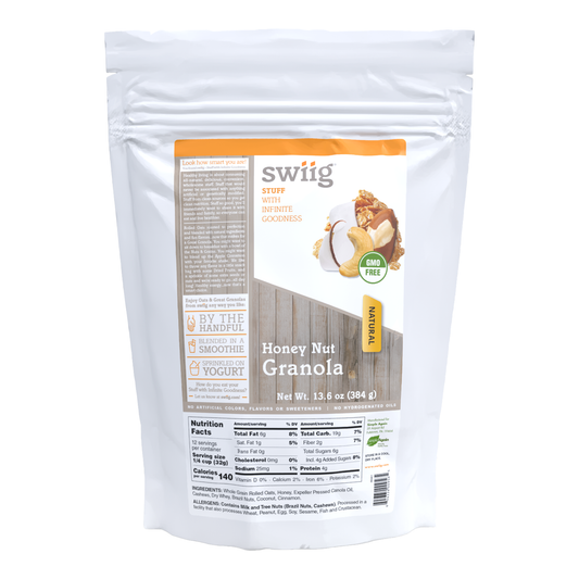 swiig Honey Nut Granola - 13.6oz