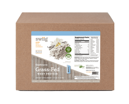 OneSource Grass Fed Whey Vanilla 10lb