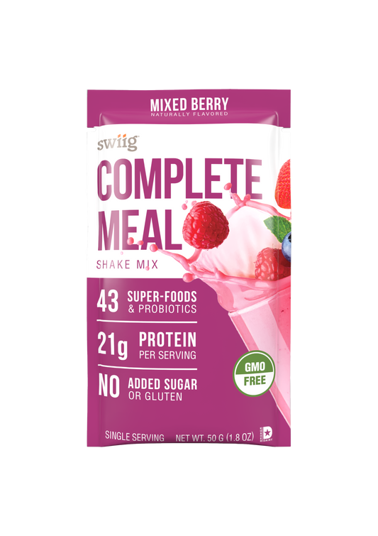 swiig Complete Meal Single Serve Mixed Berry - 8 Pack